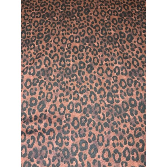 VICTORIA’S SECRET SPORT Brown Leopard Sweatshirt Oversized Yoga Walking Prep L - Picture 5 of 8